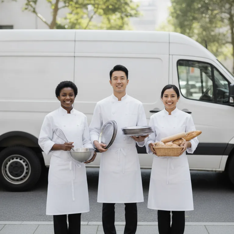 Catering team in Saint-Laurent
